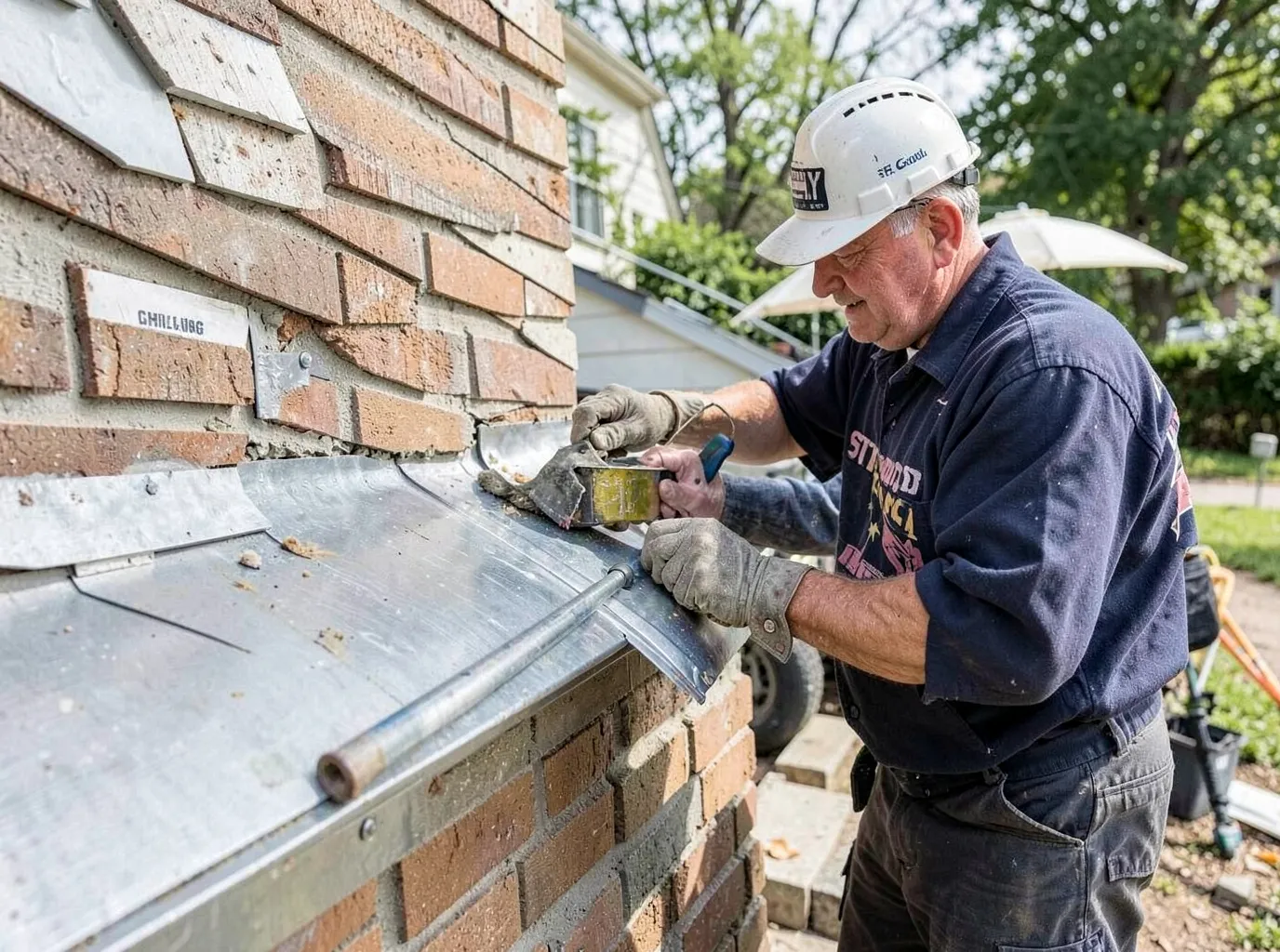 Chimney Flashing Repair in St. Cloud, MN